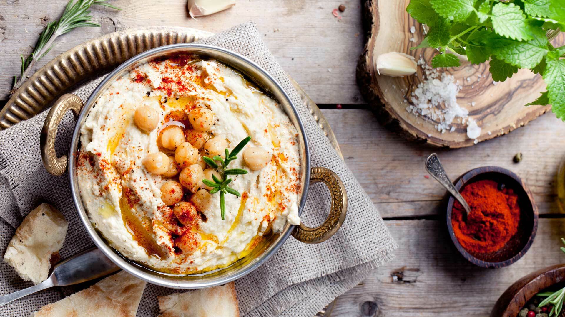 Hummus rustikal